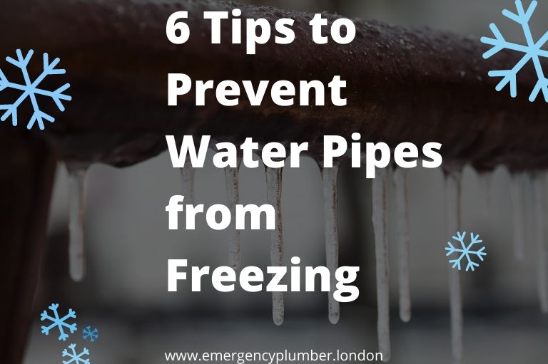 6 Great Tips to Prevent Water Pipes from Freezing